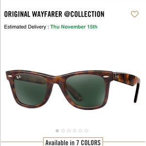 Ray ban original wayfarer sunglasses